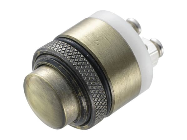 TRU COMPONENTS GQ-16B-M Hårddragna tryckknappar 48 V/DC 2 A 1 x Av/(På) Beröring IP65 1 st