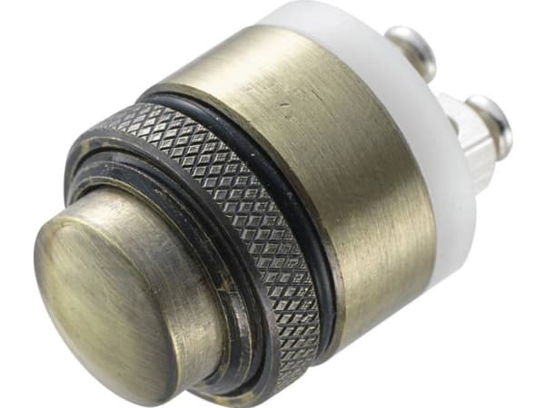 TRU COMPONENTS GQ-16B-M Hårddragna tryckknappar 48 V/DC 2 A 1 x Av/(På) Beröring IP65 1 st
