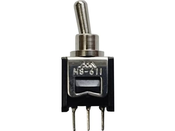 TRU COMPONENTS 611A Keinukytkin 250 V/AC 0,15 A 1 x On/On Klikkaava 1 kpl