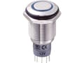 Pikkukuva 1 / 3: TRU COMPONENTS LAS2GQF-11E/B/12V/S/P Kiinteä painike 250 V/AC 3 A 1 x On/(On) Kosketus 1 kpl