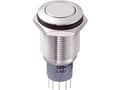 Miniatyrbild 2 av 3: TRU COMPONENTS LAS2GQF-22/S/P Hårddragna tryckknappar 250 V/AC 3 A 2 x On/(On) Touching 1 st
