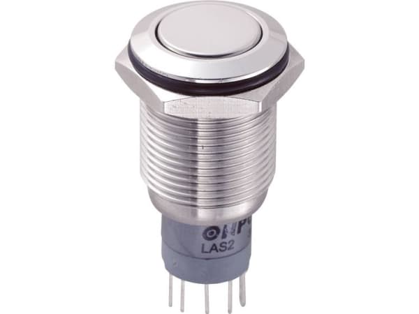 TRU COMPONENTS 701966 LAS2GQF-11Z/S/P Hærværkssikret trykkontakt 250 V/AC 3 A 1 x On/On Klikkende 1 stk