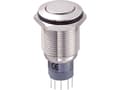 Pikkukuva 2 / 3: TRU COMPONENTS LAS2GQF-11Z/N/P Kestävä painekytkin 250 V/AC 3 A 1 x On/On Naksahdus 1 kpl