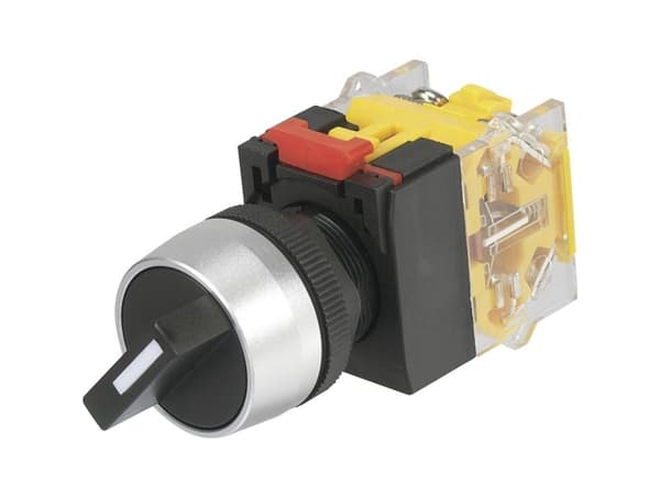 TRU COMPONENTS LAS0-A3Y-20X/32 Drejekontakt 250 V/AC 5 A Afbryderpositioner 3 2 x 45 ° IP40 1 stk
