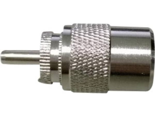 UHF-liitäntäpistoke, suora 75 O 1 kpl.