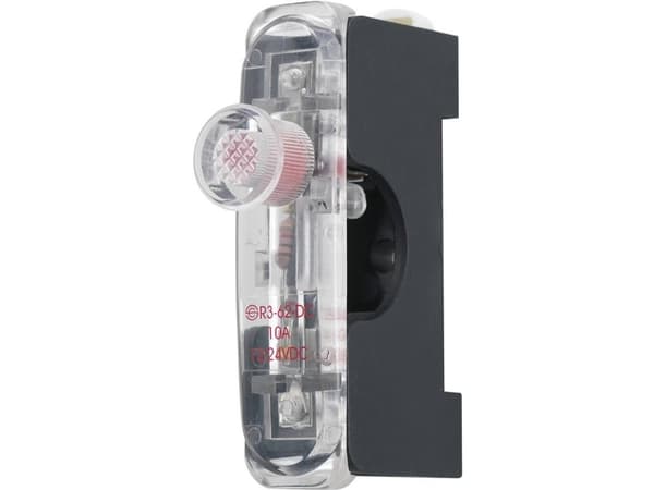 Sikringsholder med statusindikator 10 A 24 V/DC 1 stk.