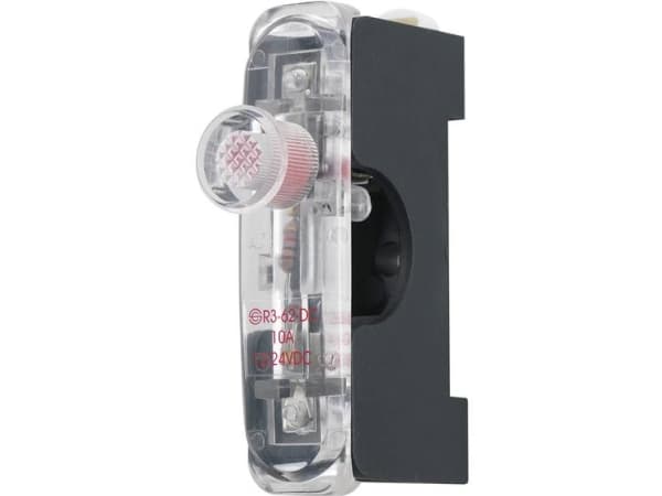 Sikringsholder med statusindikator 10 A 24 V/DC 1 stk.