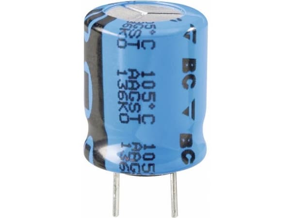Vishay 2222 136 68471 Elektrolyyttikondensaattori säteittäisellä johdolla 7,5 mm 470 µF 63 V 20 % (Ø x K) 16 mm x 25 mm 1 kpl 1 kpl