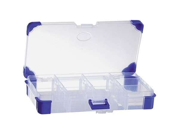 VISO Viso Viso sortimentslåda (L x B x H) 165 x 90 x 30 mm Antal fack: 12 Variabel indelning 1 st
