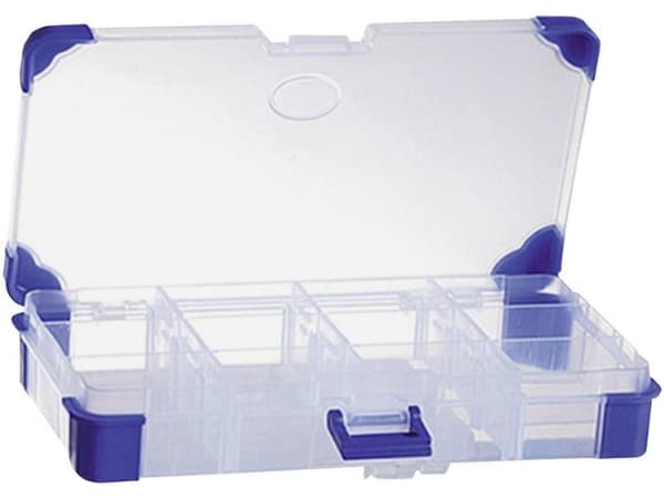 VISO Viso Viso sortimentslåda (L x B x H) 165 x 90 x 30 mm Antal fack: 12 Variabel indelning 1 st