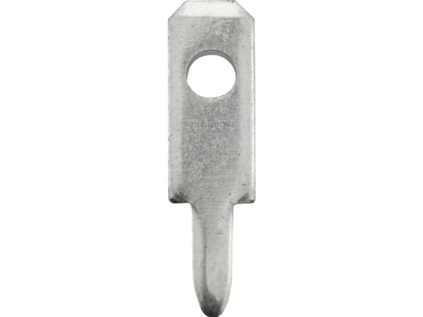 Vogt Verbindungstechnik 3780A08.68 Pistokieli Leveys: 2,8 mm Paksuus: 0,8 mm 180° Eristämätön metalli 100 kpl
