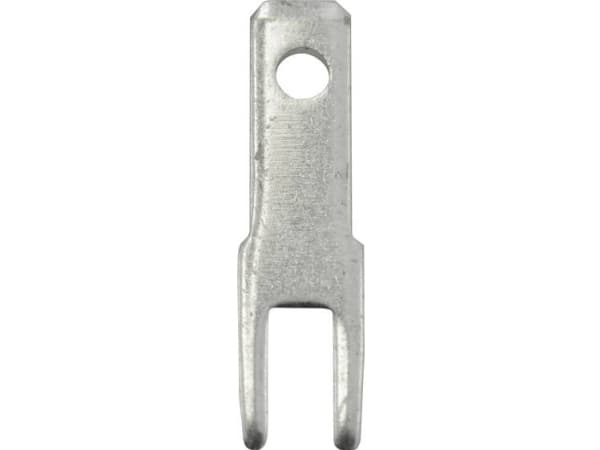 Vogt Verbindungstechnik 3785a05.68 Införandetunga Bredd: 2,8 mm Tjocklek: 0,5 mm 180° Oisolerad metall 100 st