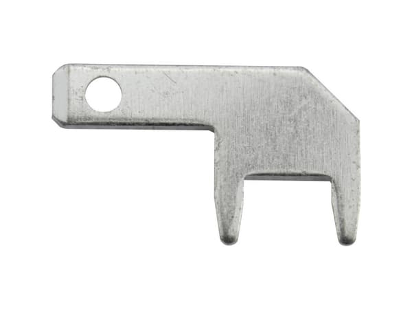 Vogt Verbindungstechnik 378908.68 Införandetunga Bredd: 2,8 mm Tjocklek: 0,8 mm 90° Oisolerad metall 100 st