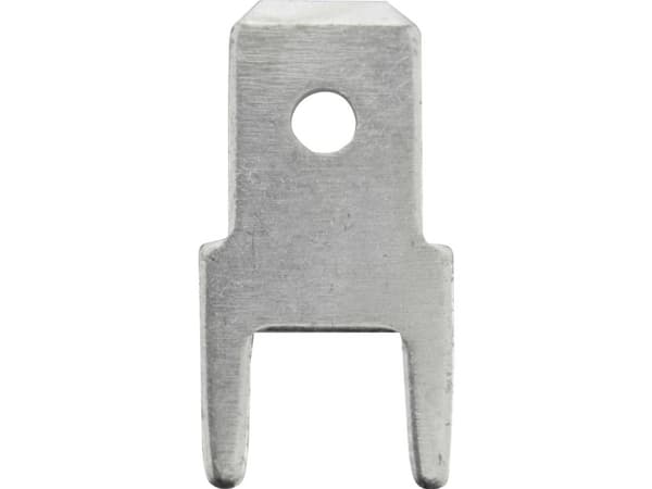 Vogt Verbindungstechnik 382508.28 Indstikstunge Stikbredde: 4.8 mm Stiktykkelse: 0.8 mm 180 ° Uisoleret Metal 100 stk