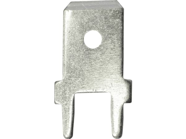 Vogt Verbindungstechnik 3866a.28 Indstikstunge Stikbredde: 6.3 mm 180 ° Uisoleret Metal 100 stk