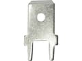 Miniatyrbild 2 av 2: Vogt Verbindungstechnik 3866b.68 Införandetunga Bredd: 6,3 mm 180° Oisolerad metall 100 st