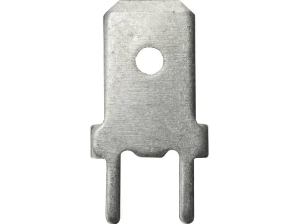 Vogt Verbindungstechnik 3866g.68 Indstikstunge Stikbredde: 6.3 mm 180 ° Uisoleret Metal 100 stk