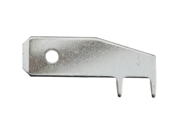 Vogt Verbindungstechnik 3867d.68 Införandetunga Bredd: 6,3 mm Tjocklek: 0,8 mm 90° Oisolerad Metall 1 st