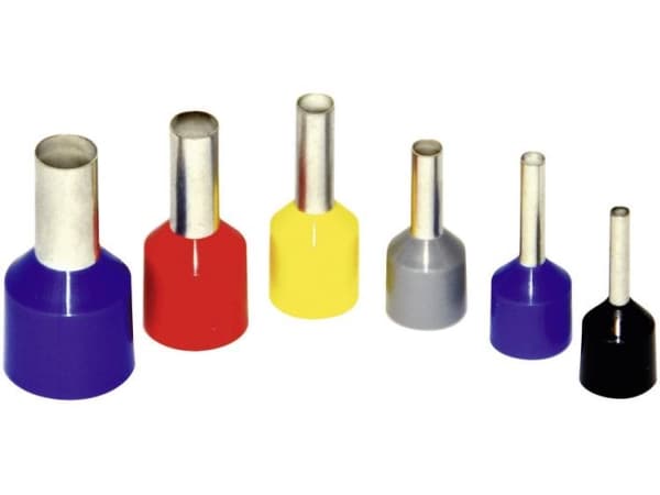 Lederendemuffer med plastkraver N/A N/A N/A N/A Blå Vogt Verbindungstechnik 100 stk.
