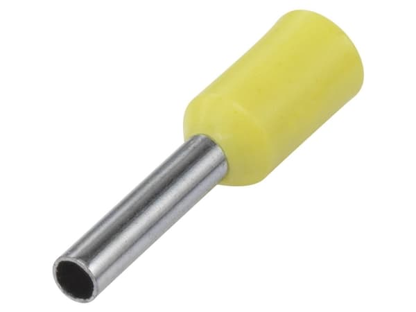 Vogt Verbindungstechnik 490712 Kabelskor 6 mm² Delvis isolerade Gul 100 st