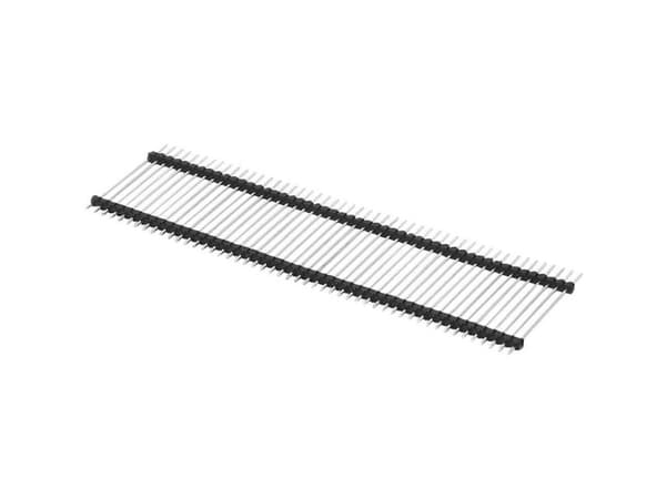 W & P Products Standard Pin Header Number Of Rows: 1 Number Of Poles Per Row: 20
