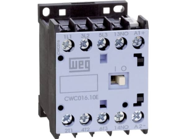 WEG CWC016-01-30D24 Kontaktori 3 x katkaisija 7,5 kW 230 V/AC 16 A apukoskettimella 1 kpl 1 kpl