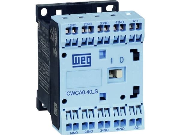 WEG CWCA0-40-00C03S Kontaktorit 4 x hidas kosketin 24 V/DC 10 A 1 kpl 1 kpl