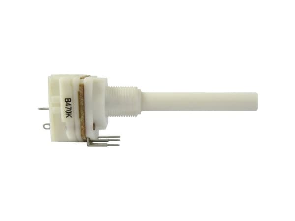 Weltron WP20EKCILS-12-50F1-470K-20%-LIN Pyörivä potentiometri kytkimellä Mono 0,2 W 470 kΩ 1 kpl