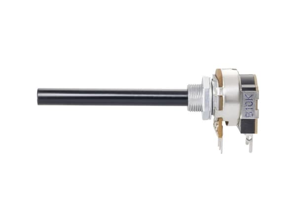 Weltron WCIP20CIPS-08-60F1-10K-20%-LIN Roterande potentiometer med omkopplare Mono 0,4 W 10 kΩ 1 st