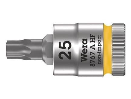 Wera 8767 A HF, 1 styck, Torx, 1/4", TX25, 28 mm, Tjeckien