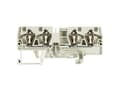 Miniatyrbild 3 av 5: Duo-through terminal fasis N/A WKFN 4 D2/2/35 Grau Grå Wieland Electric 1 stk
