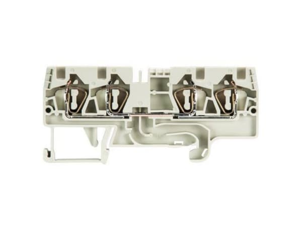 Duo-through terminal fasis N/A WKFN 4 D2/2/35 Grau Grå Wieland Electric 1 stk