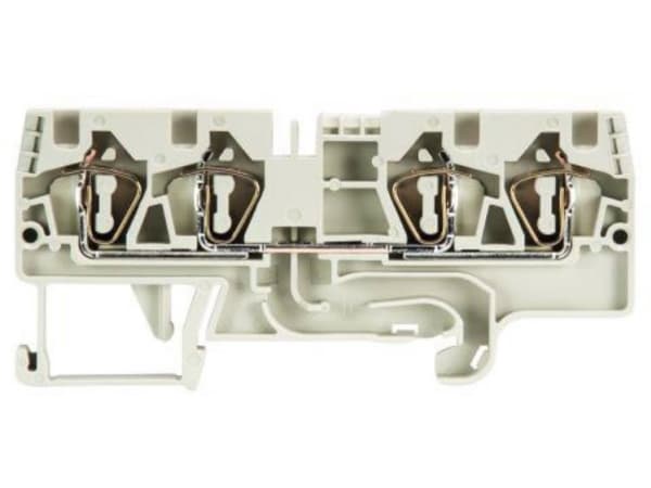Duo-through terminal fasis N/A WKFN 4 D2/2/35 Grau Grå Wieland Electric 1 stk