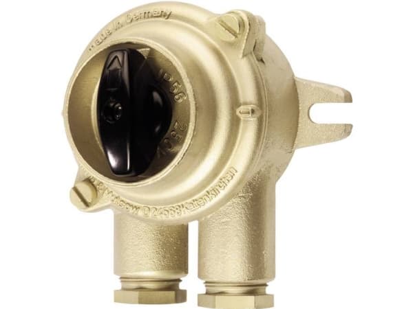 Wiska 1133/P/10A-1Z14 HNA kontakt, vridkontakt Maritime 10 A 250 V/AC Mässing 1 st