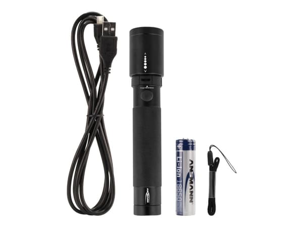 ANSMANN Future T400FR - Taskulamppu - LED - 5 W - musta