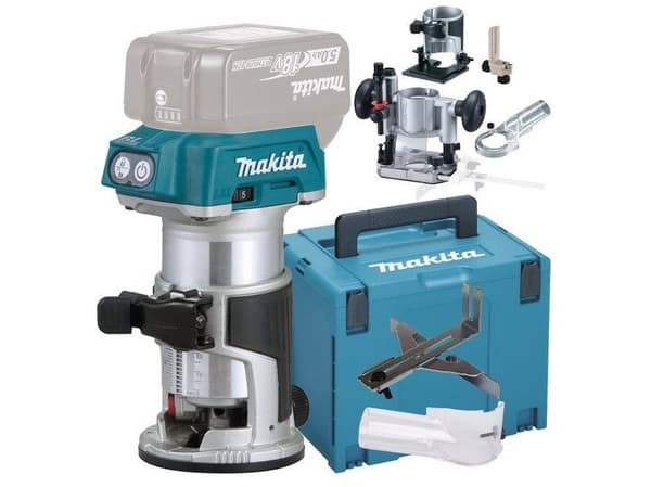 Makita DRT50ZJX5 Sladdlös fräs 6- 8mm, 10.000 - 30.000 r/min