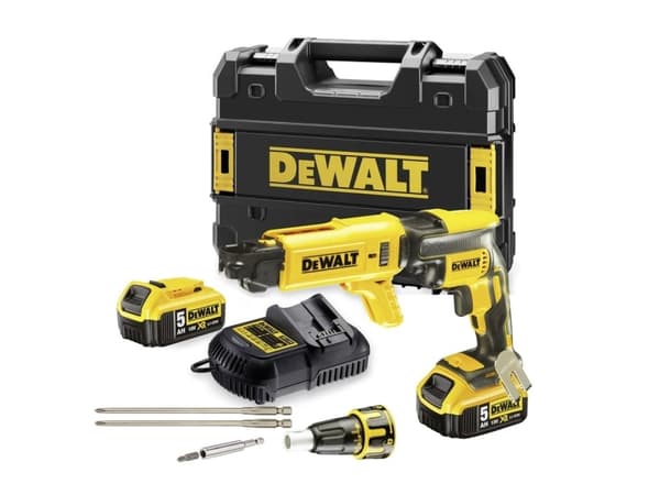 DeWALT DCF620P2K-QW - Auto-feed screwdriver - sladdlös - 1/4-tums hexuttag 6.35 mm - 30 N·m - 18 V
