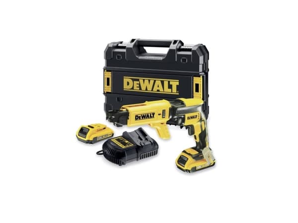 DeWALT DCF620D2K-QW - Drywall screwdriver - sladdlös - 1/4-tums hexuttag - 30 N·m - 2 batterier - 18 V