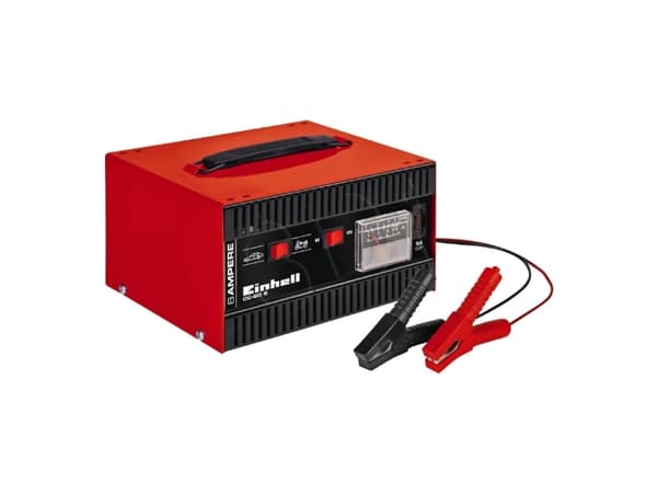 Einhell CC-BC 8, 6/12 V, 230 V, 50 hz, Svart, Röd, 2,43 kg