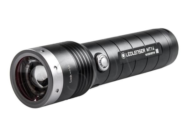 LED Lenser MT14 - Kädessäpidettävä taskulamppu - Musta - Hopea - Painikkeet - IPX4 - - -20 - 40 °C - LED