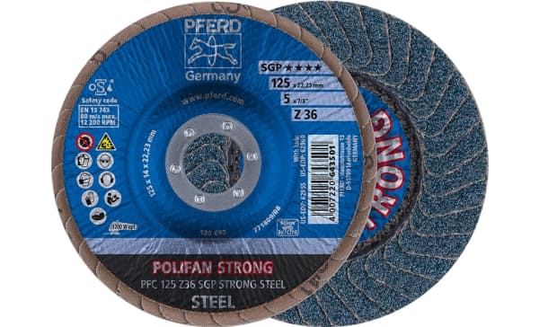 PFERD 67788025, 12,5 cm, 12200 RPM, 36 g, 10 kpl