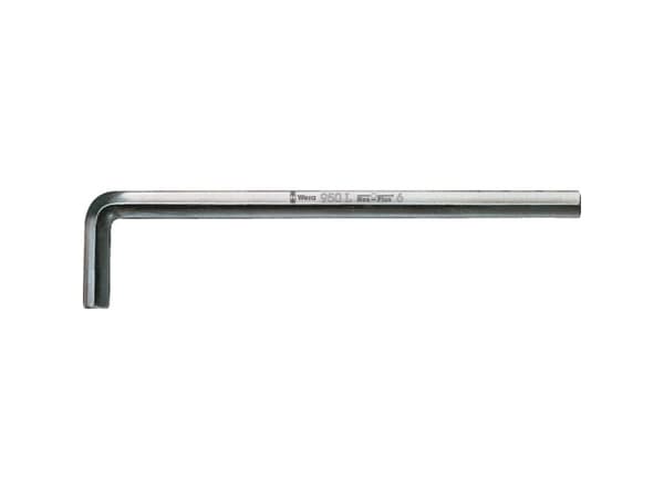 Wera 05021645001, L-formad skiftnyckel, metrisk, 12 mm, krom, 25 cm, 4,5 cm