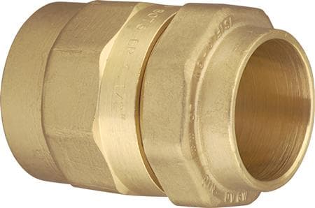 Overgang med muffe 40mm x 11/4 - Isiflo