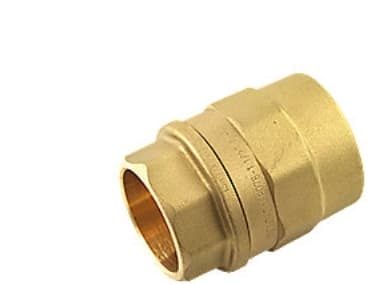 Overgang med muffe 40mm x 11/4 - Isiflo