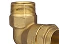 Pikkukuva 1 / 2: RAUFOSS WATER &amp; GAS ISIFLO kulma 32 mm-1" nippeli