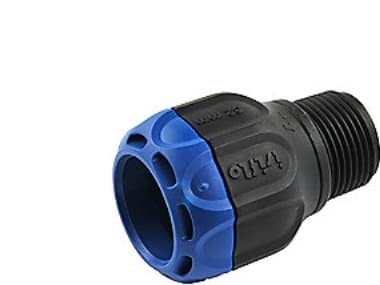 Isiflo Sprint overgang med nippel 40 mm x 1 1/4"