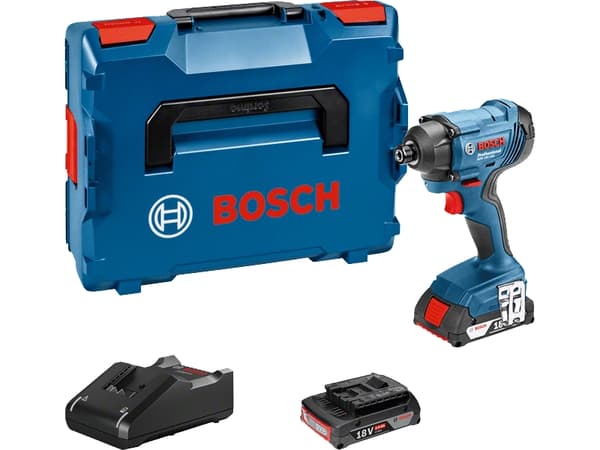 Bosch AKKUSLAGSKRUETRÆKKER GDR18V-160 2X2A L-B