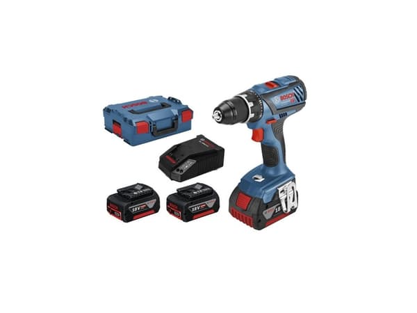 Bosch AKKUSKRUEMASKINE GSR 18V-28 2X4AH L-BOXX
