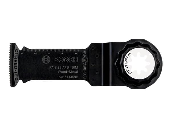 Bosch PAIZ 32 APB - Plunge cut saw blade set - for tre, metall, gips, paneler - 10 deler - Starlock - bredde: 32 mm