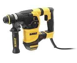 DeWALT D25333K-QS, SDS Plus, Musta, Keltainen, 3 cm, 1150 RPM, 3,5 J, 5200 bpm